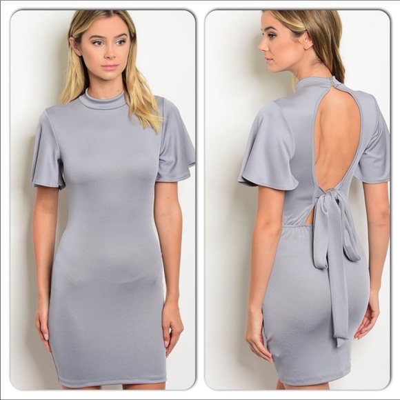 Son Paises Dresses & Skirts - Gray Dress On SALE-LAST ONE